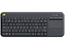 Logitech 920-007123 - Wireless Keyboard K400 / Touchpad / Spanish / Black
