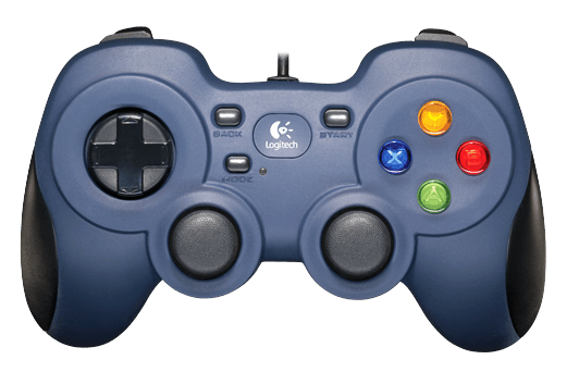 Logitech Gamepad F310 para juegos / USB / Azul