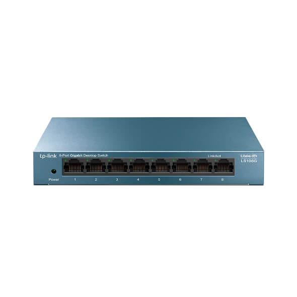 TP-Link LS108G Switch - 8-Ports / 10/100/1000Mbps