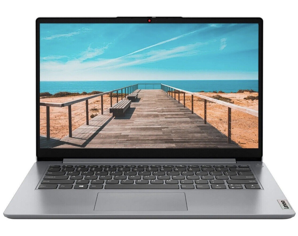 Lenovo Laptop Ideapad 1 - Intel Celeron N4020 / 14&quot; / 4 GB RAM / 128GB EMMC / Win 11 Home / Gris / Office 365 incluido 