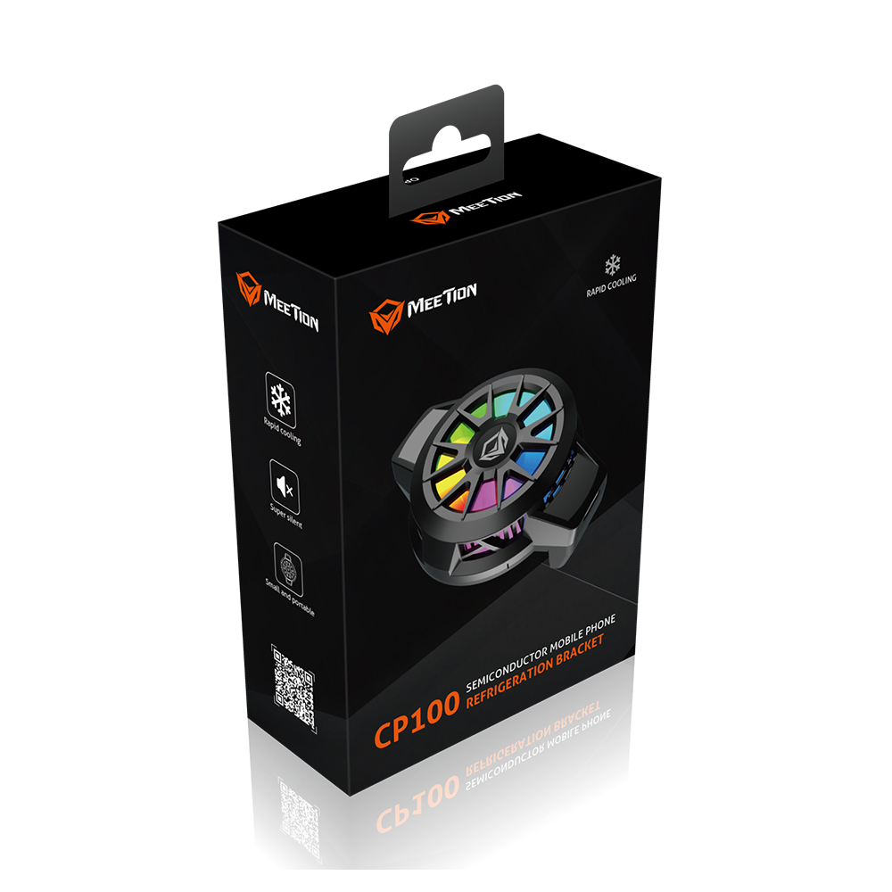 Meetion MT-CP100 CellPhone Cooling Pad - RGB