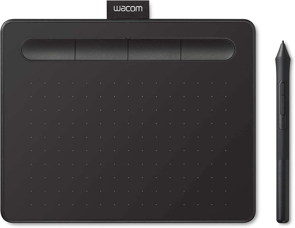 Wacom Intuos CTL4100WLK0 - 133 PS / 2540 LPI / Bluetooth / Black 