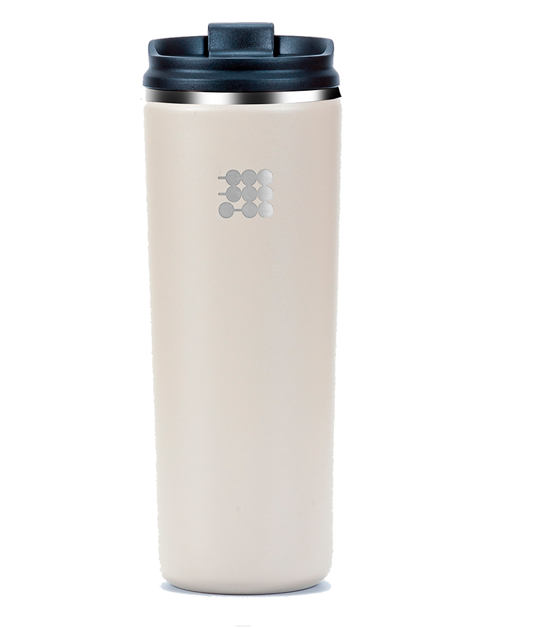 Cubitt CT-MUG9 - Thermo travel / Acero Inoxidable / 16oz / Off White