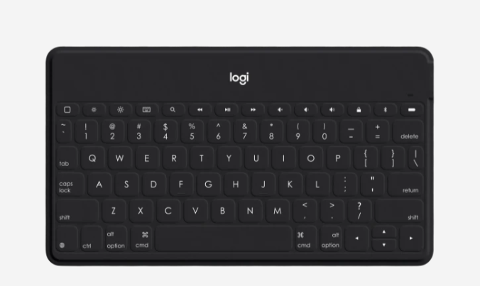 Logitech Keys to Go - Keyboard Wireless / Bluetooth / for iPhone iPad and Apple TV / Black