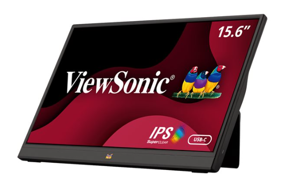 Viewsonic VA1655  - Portable Monitor 15.6&quot; / FHD / 1*mini HDMI, 2* USB-C / 250 cd/m² / Black