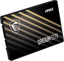 MSI S270 SPATIUM 480GB SSD - 2.5&quot; / SATA III / 6Gb/s