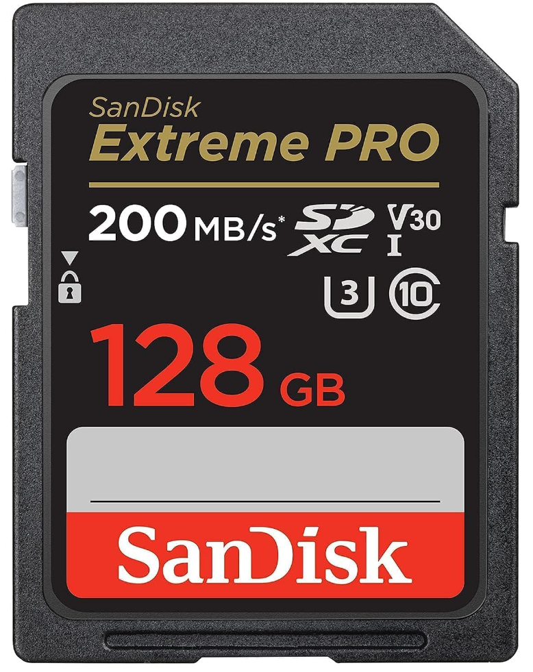 SanDisk Extreme Pro SDXC - Memory Card 128GB / SDXC UHS-I / ClasE 10 / V30