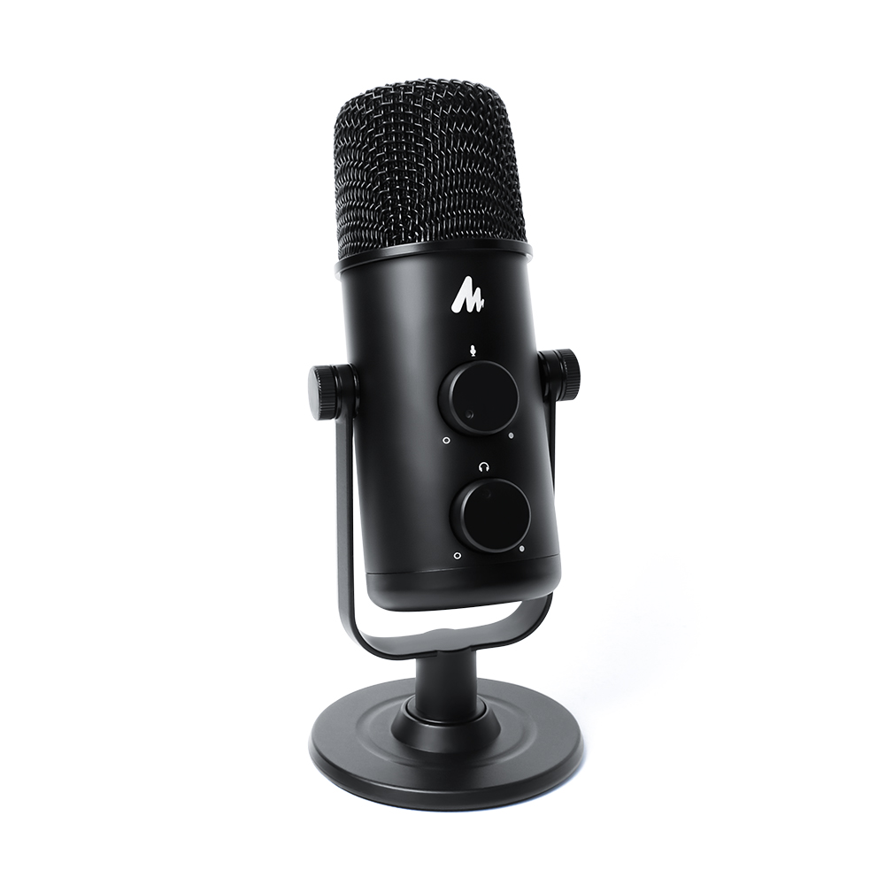 Maono Fairy AU-903 Podcast Microphone Multi-functional - USB / Black 