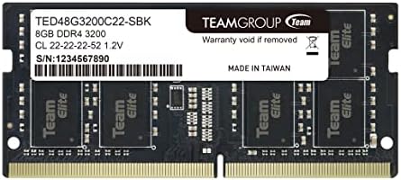 TeamGroup Elite 8GB DDR-3200 Memoria Sodimm para laptop