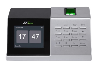 ZKTeco D2 Countertop Time Attendance Terminal, Fingerprint: 1000, Wi-Fi, USB