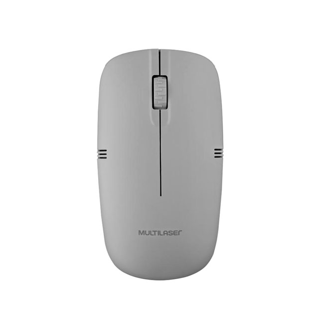 Multilaser MO287 Mouse Inalámbrico 1200DPI 3-Botones Diseño Slim USB