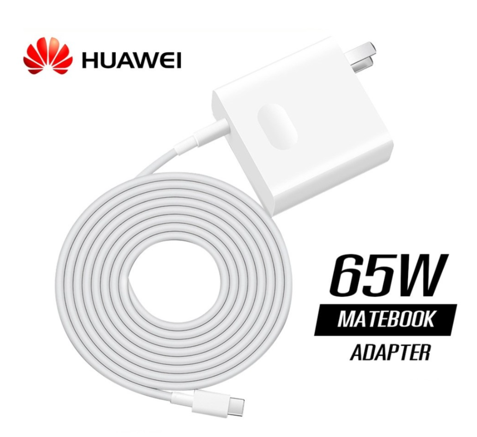 HUAWEI HW-200325UP0 PSU - Cargador Portátil / 5V5V2A, 9V2A, 12V2A, 15V3A, 20V3.25A / 65W / USB-C / Blanco