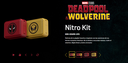 KLIP KBS-025MD-2PK DeadPool &amp; Wolverine - Kit Version Marvel Bocina Inalámbrica Nitro /  Bluetooth / 6W / Rojo/Amarillo