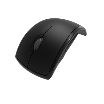 KLIP Lightflex KMW-375BK - Mouse Plegable USB Wireless / 2.4GHz / Black  