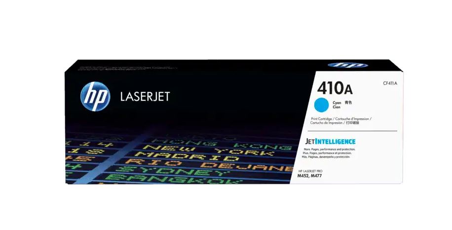 HP 410A Cyan Original LaserJet Toner Cartridge