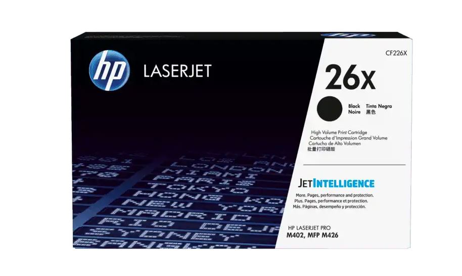 HP 26X Black LaserJet Original Toner Cartridge