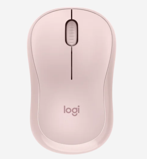 Logitech 910-007117 Ratón Inalámbrico M240 / Bluetooth / 2.4GHz / Rosa