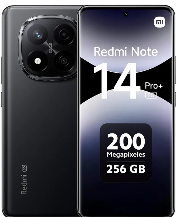 Redmi Note 14  PRO+ 5G/ 8GB Ram / 256GB Rom/ LTE - Black   