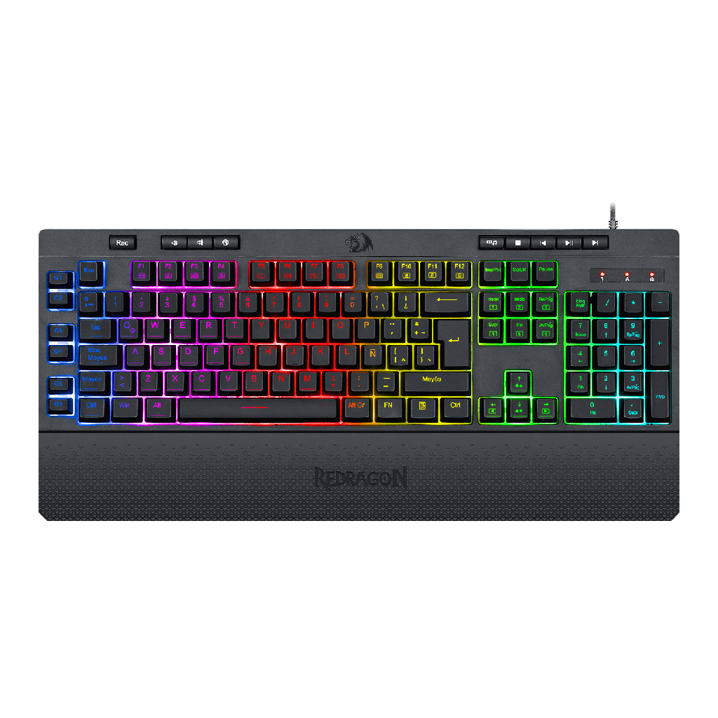 REDRAGON SHIVA Gaming RGB Keyboard - Black