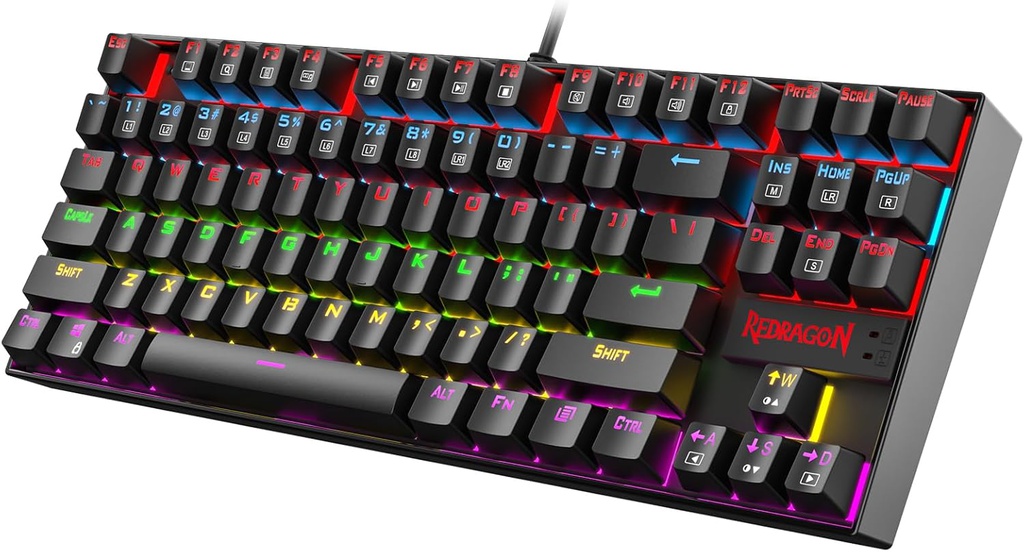 REDRAGON KUMARA Teclado Mecánico Gaming TKL- RGB