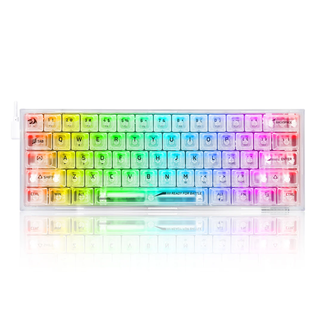 REDRAGON FIZZ RGB Teclado Gaming Mecánico 60% - USB