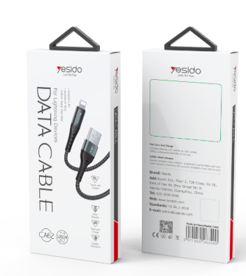 Yesido CA62 Cable Usb a Lightning