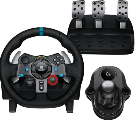 [LOG-ACC-GAM-G29SE-BK-126] Logitech G29 SE COMBO Timón Simulador de Manejo + Palanca para Gaming / PS5, PS4, PS3 and PC / Negro