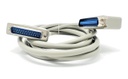 ZOECAN WL-31 Cable Impresora/Data DB25 a Centronic - 18pies, Blanco