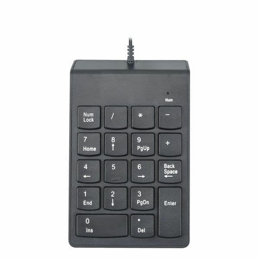 [GEN-KYM-ACC-NUMPAD-BK-121] Generic Numeric keypad - USB Connection / Black