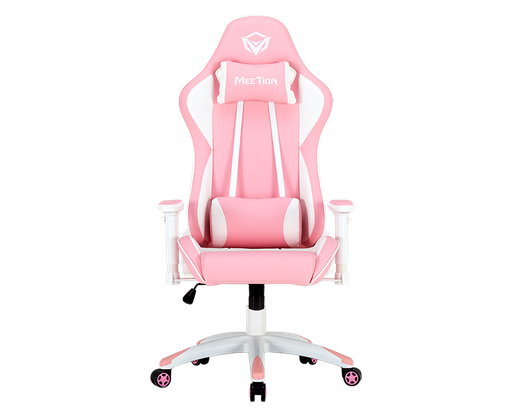 [MET-GAM-CHR-MTCHR16-PK-121] Meetion MT-CHR16 Silla Gaming - Blanco / Rosa