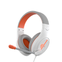 Meetion MT-HP021 Gaming Headset - 3.5mm Audio / USB RGB / White + Orange