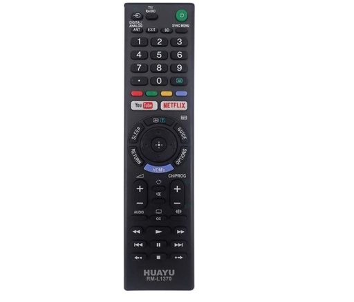 [HUY-ACC-HOM-RML1370-BK-221] Huayu RM-L1370 Universal Remote Control Compatible with SONY &amp; PANASONIC