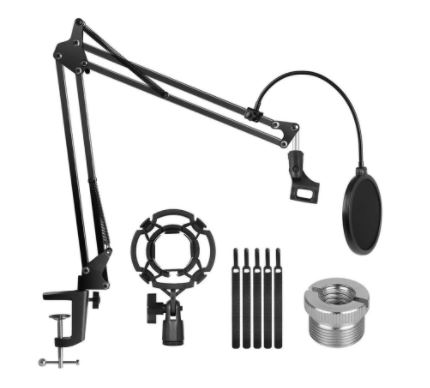 [INO-MSC-ARM-MU059-BK-221] InnoGear MU059 - Microphone Support / Adjustable Suspension / Black