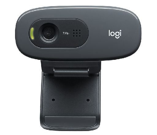 [LOG-WCAM-WCAM-9600009-WH-320] Logitech Webcam C270 / HD 720p / USB / Black