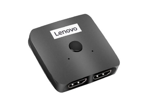 [LEN-MSC-ADP-HQ2V1-BK-221] Lenovo HQ2V1 HDMI Bi-Directional Splitter/Switch 1-to-2 - Black
