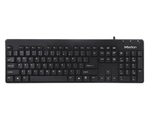 [MET-KYM-ACC-K100-BK-321] Meetion K100 Standard Keyboard - USB / Black