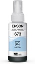 Epson T673 Ink Bottle  Light Cyan