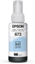 Epson T673 Botella de Tinta - Cian Claro