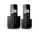 Panasonic KX-TGB112 Telefono Inalambrico Digital Doble Auricular - Negro