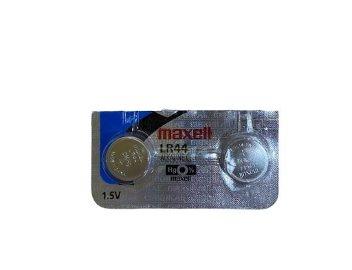 [MAX-MSC-BAT-LR44-NA-321] Maxell LR44 Battery x2 - 1.5v