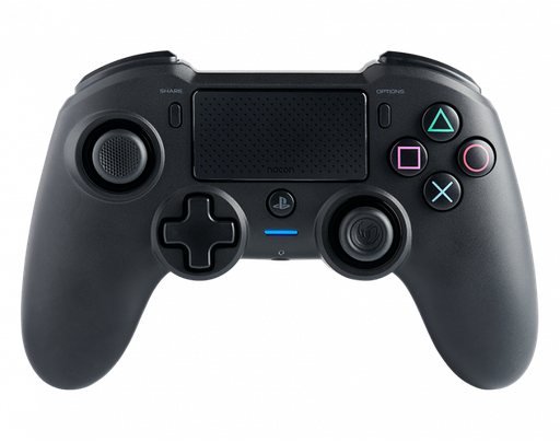 [NAC-GAM-ACC-PS4OFPADWLBLACK-BK-321] Nacon SLEH00578 Assymmetric Control Bluetooth para PS4 - Producto con Licencia Oficial de PlayStation - compatible con PC / Negro