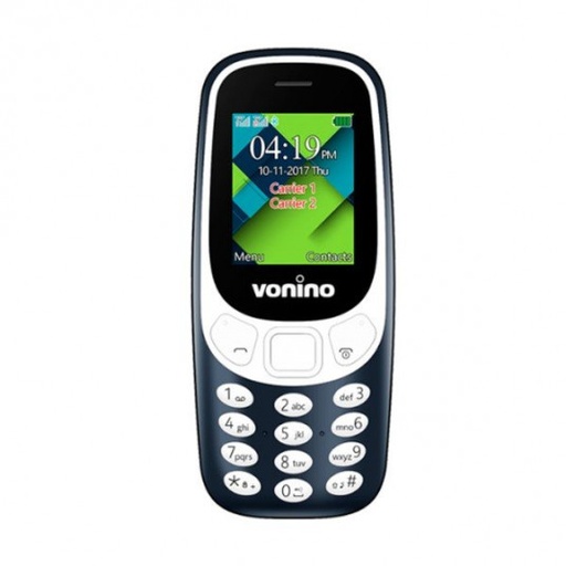 [VON-CEL-2G-NONO33-BL-321] Vonino Nono33 2G Dual-Sim Cellphone - Dark Blue