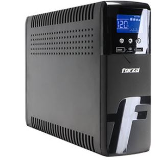 [FOR-UPS-STD-XG1201-BK-320] Forza XG-1201LCD UPS Smart - 1200VA, 720W / 10 Salidas NEMA / Negro