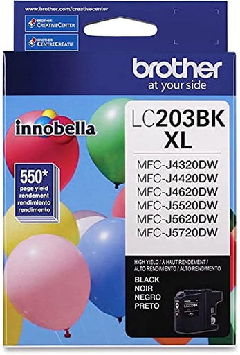 [BRO-PRT-INK-LCD203BK-NA-222] Brother LC203BK Ink cartridge