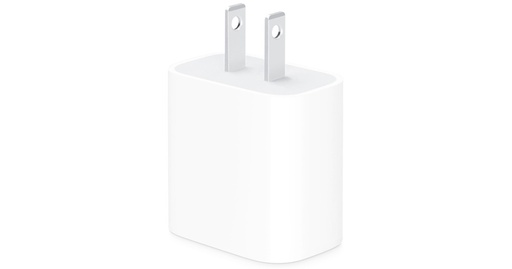 [APL-PSU-CHR-MHJA3A/A-WH-421] Apple MHJA3AM/A Adaptador de Corriente 20W USB-C (Original) / Blanco