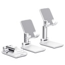 Generic MH131 - Mobile Phone Holder / Adjustable Height / Non-Slip / White