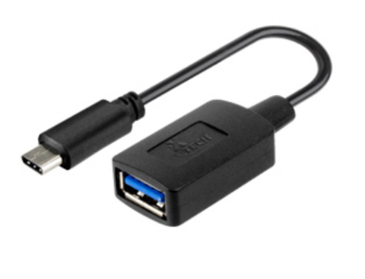 [XTE-MSC-CBL-XTC515-BK-320] XTech XTC-515 - Adapter Type-C Male  to USB 3.0 A Female / Black