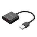 ORICO SKT3 Adaptador de Sonido USB - Mic & Auriculres / Negro