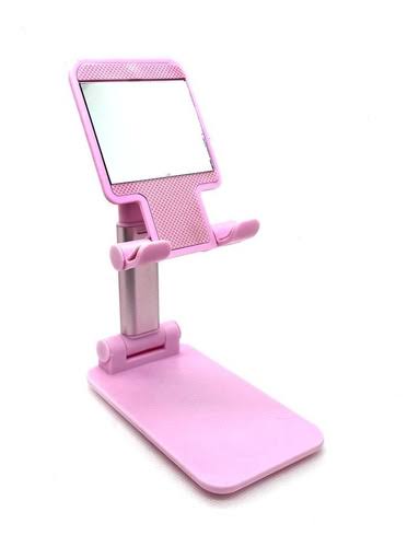 [ORI-MSC-WEA-MPHJ-PK-421] ORICO MPH - Foldable Mobile Phone Holder - Plastic + Silicone / Non-Slip / Pink