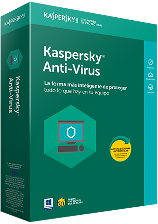 [KAS-SFT-AV-KAV-NA-122] Kaspersky Antivirus - 1 Usuario / 3 PC / 1 Año